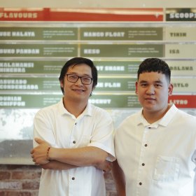 Founders Minh Duong and John Rivera.