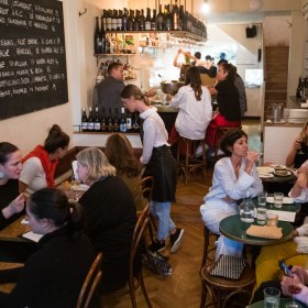The 10 William St dining room. 