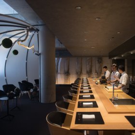 Inside Ishizuka.