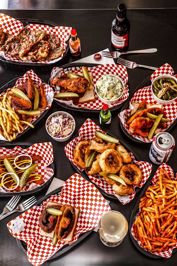 A deep-fried feast.