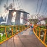 Walk off lunch at Singapore’s spectacular Gardens by the Bay.