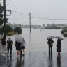 As it happened: Western Sydney residents given all-clear to return home as extreme weather event continues across state; South Coast told to prepare for heavy rainfall