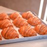 The plain butter croissants at Lune.