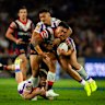 Knights valiant but Roosters hang on to win a thrilling grand final