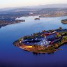 Canberra is built around a lake named after its designer.