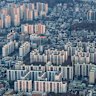 Residential buildings in Seoul. Some 120,000 cameras were hacked.