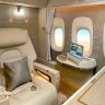 Emirates continues to offer first class to passengers.