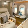 阿联酋航空公司继续提供头等舱乘客。