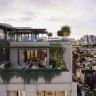 Renders of the Wiltshire House development in Richmond, Melbourne by Fortis