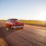  Route 66 between Weatherford and Hydro