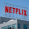 The Netflix Vine Studios building in Los Angeles, California.