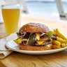 ***EMBARGOED FOR GOOD WEEKEND, FEBRUARY 11/23 ISSUE***
Good FoodÂ  / Good Weekend review by Callan Boys : Diner bacon burger at The Surf Deck in Collaroy
Photograph by Jennifer Soo (photographer on contract, no restrictions)