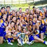 AFL Grand Final 2006  Sydney Swans V West Coast Eagles at the MCG  West Coast Eagles winners of the 2006 Grand Final.     Picture by VINCE CALIGIURI ,   30 September 2006  THE AGE SPORT SPECIAL GFINAL