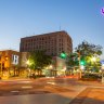 Downtown Fargo, North Dakota, US.