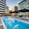 Vibe Hotel North Sydney’s rooftop pool.