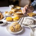 A selection of dim sum at Shark Fin Inn.