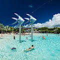 Cairns lagoon, free for anyone to swim in, is a highlight of the city.