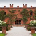All Saints Winery’s turreted brick facade was styled after a Scottish castle.