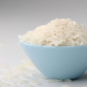 Rinse the rice under cold water until the water runs clear.