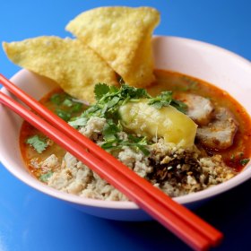 Tom Yum soup.