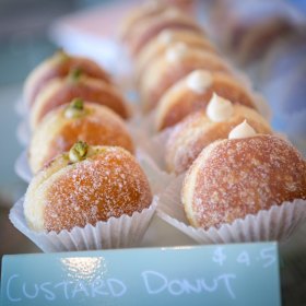 Custard donuts at Bread Club.