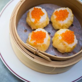 Scallop and prawn siu mai.