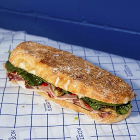 Super Deli panini.