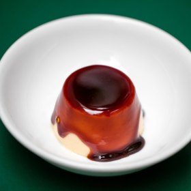 Flan vermouth.
