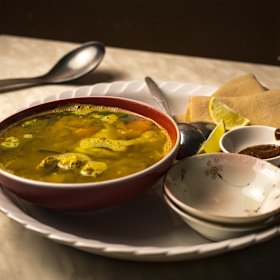 The fitfit (beef soup).