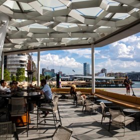 The terrace. 