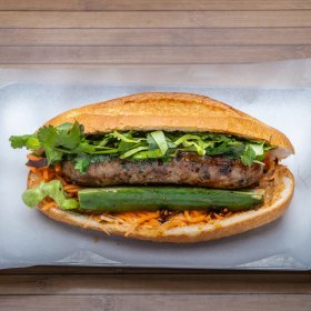 The sausage banh mi.