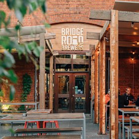 Bridge Road Brewers is located in a 150-year-old carriage house.