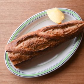 Loafer bread and cultured Gippsland Jersey butter.