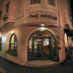 The exterior of The Apollo. 