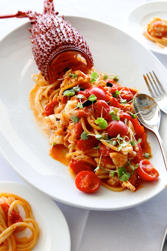 Spaghetti arragosta.