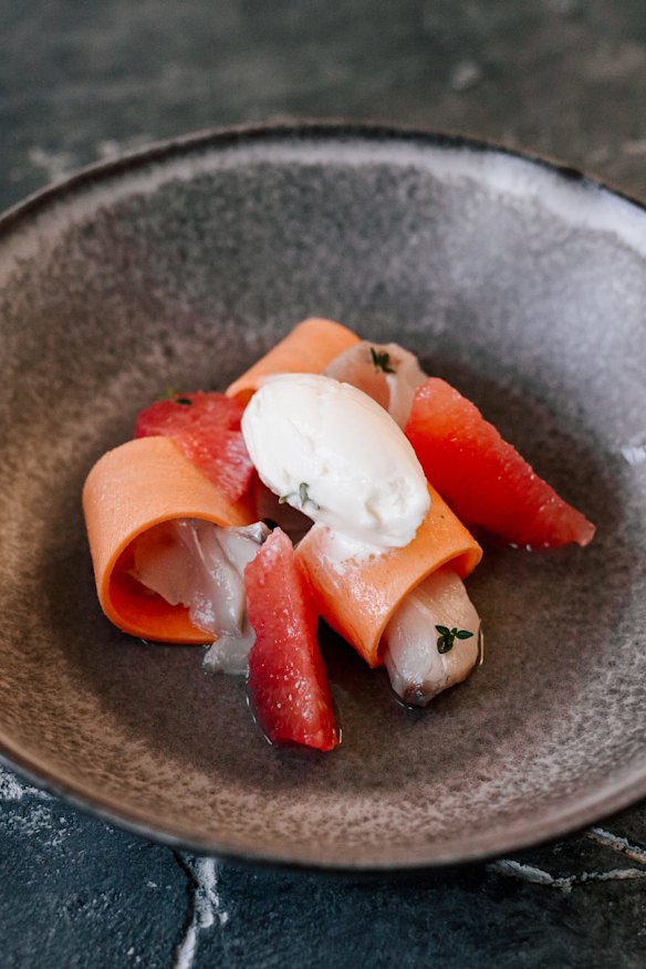 Contemporary ceviche.