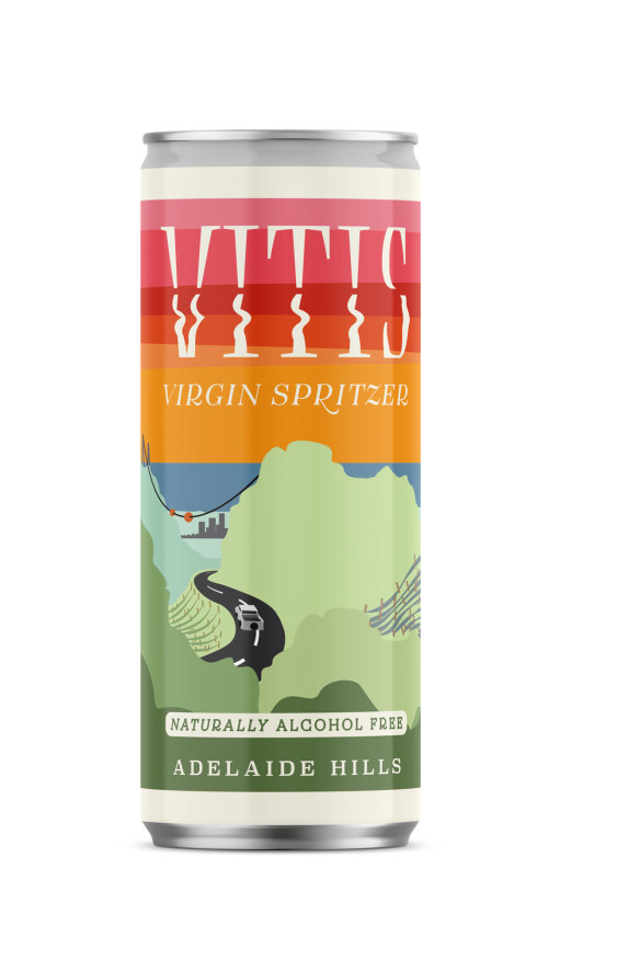 Vitis spritzers are made using spring water and non fermented grape juice.