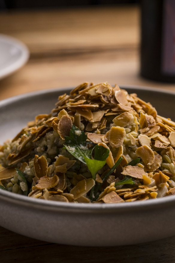 Freekeh salad.