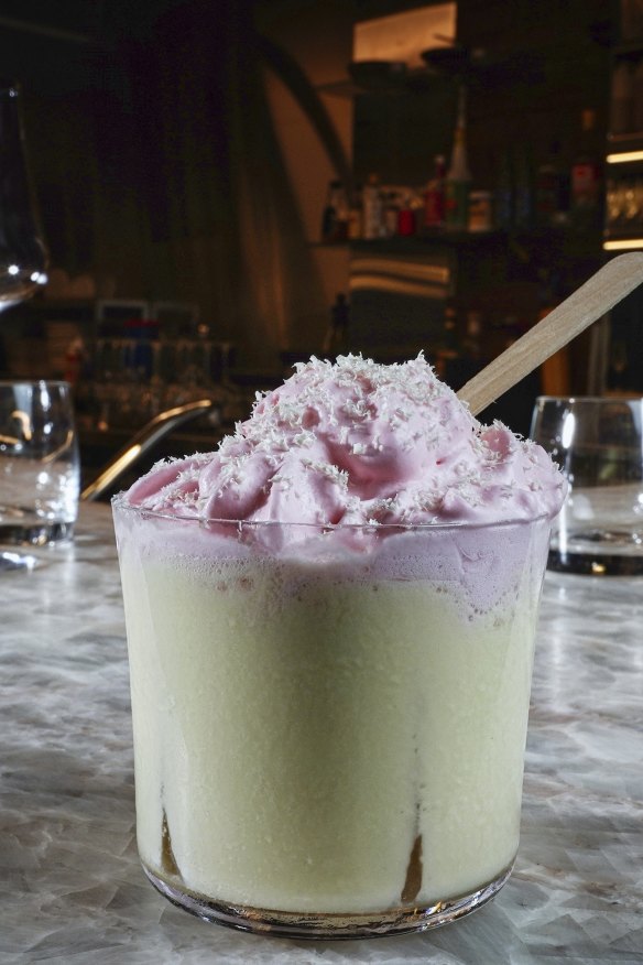 The Kawawa Colada cocktail.