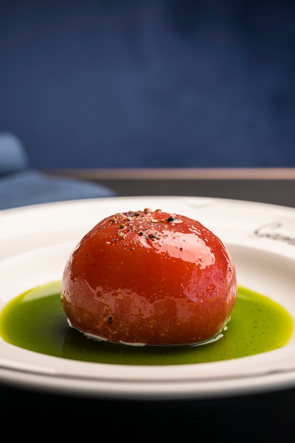 Gambino’s take on a Caprese.
