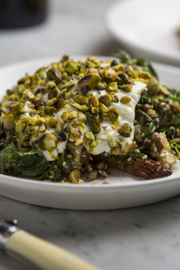 Grain salad.