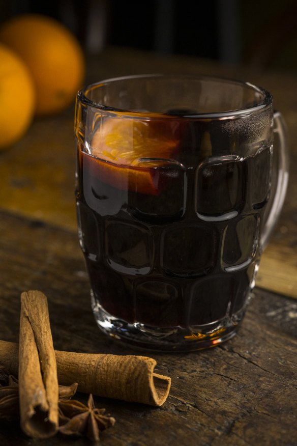 Mulled wine.