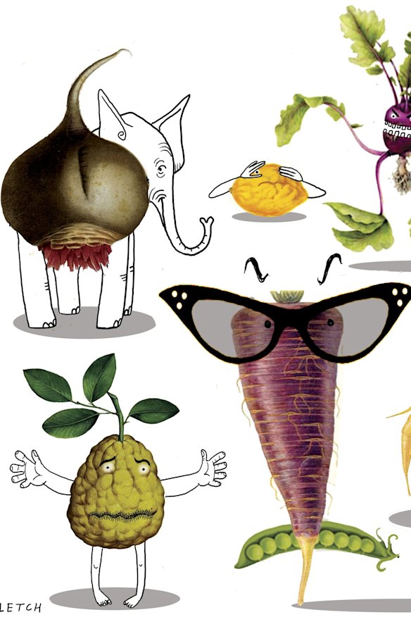 Embrace the ugly fruit and vegetables.