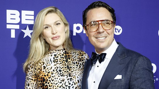 Olivia Nuzzi and Ryan Lizza attend a White House Correspondents Dinner after party in April 2023.