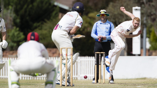 Stunning spell revives Weston Creek's Cricket ACT title defence