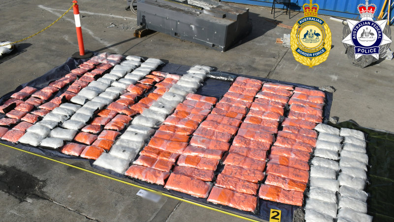 Anonymous tip leads police to discover 900kg meth imported into Sydney
