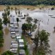 Flooding in Cumberland Reach along the Hawkesbury River  Photo Nick Moir 4 March 2022