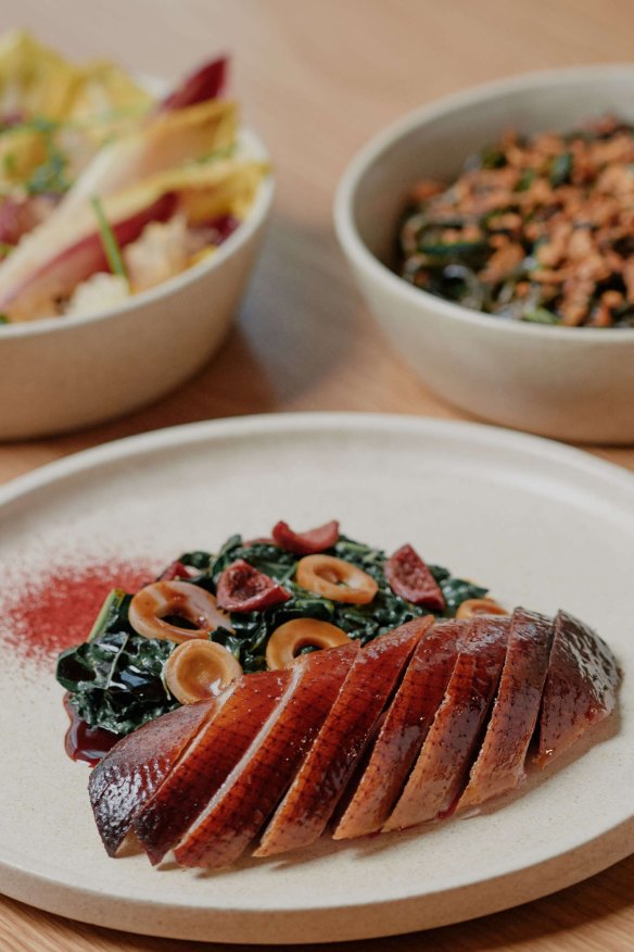 Dry-aged duck.