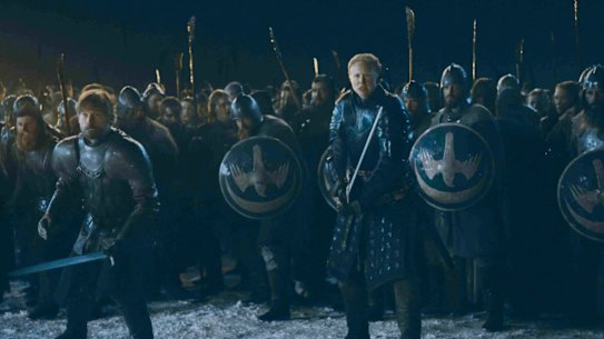 The highly anticipated Battle of Winterfell.