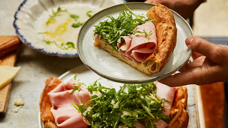 Upgrade your Shrove Tuesday pancakes with Helen Goh’s savoury Dutch baby